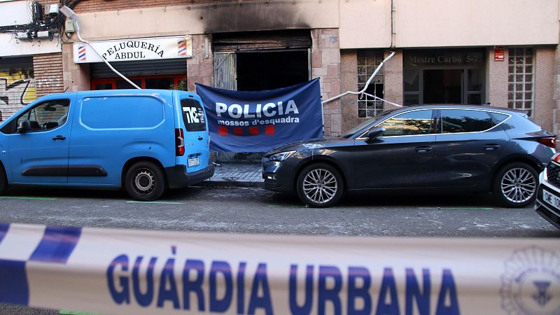 Investiguen l'incendi d'un local ocupat a l'Hospitalet de Llobregat