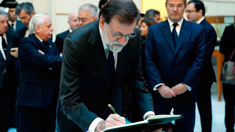 Rajoy destaca que Maza era una "persona recta, justa, sensata y conocedora de la realidad"