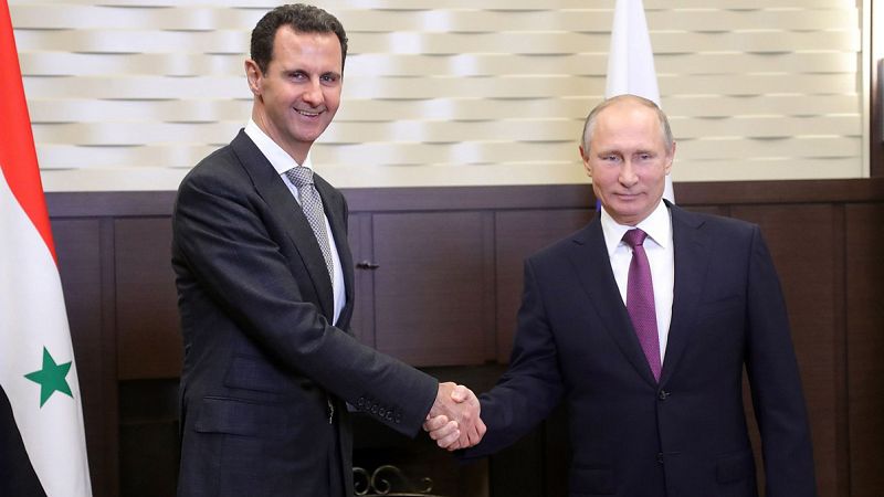Putin se reúne con Asad para hablar sobre Siria: "La operación está llegando a su fin"