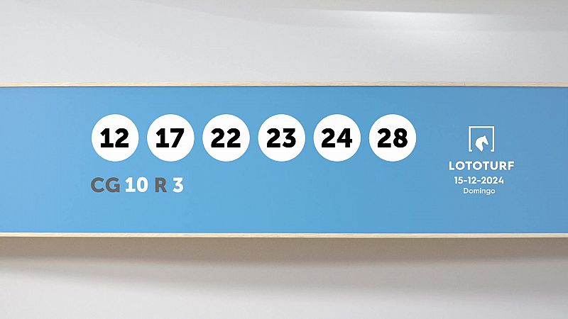 Sorteo de Lototurf y Quntuple Plus del domingo 15 de diciembre