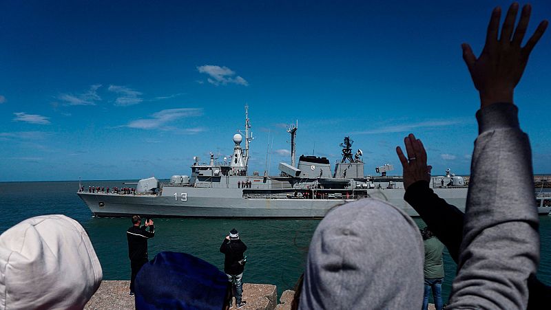 La mejora del tiempo mantiene un halo de luz en la búsqueda del submarino argentino ARA San Juan