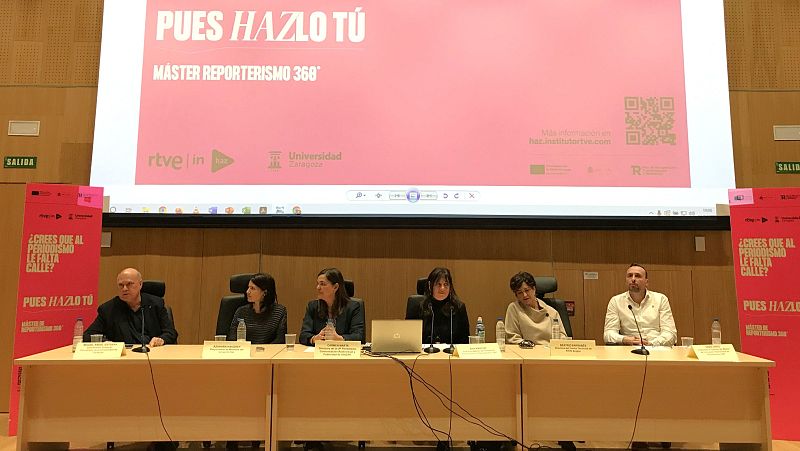 Finaliza la II edición del Máster de Reporterismo 360º de RTVE Instituto y la Universidad de Zaragoza