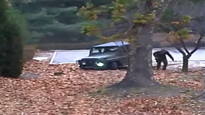 Un vídeo muestra en detalle la deserción de un soldado norcoreano a Corea del Sur