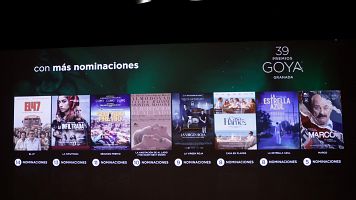 Premios Goya 2025: pelculas con ms nominaciones