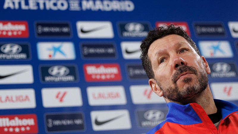 Simeone: "Está ese desafío. No he dado con la clave de ganar en Barcelona"