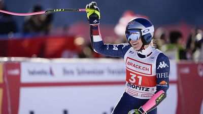 Lindsey Vonn en St- Mritz