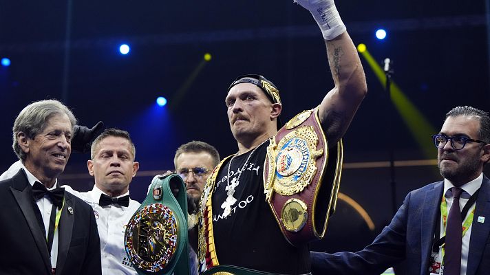 Alexsandr Usyk repite victoria ante Fury