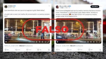 El autor del atentado en Magdeburgo no grit "Allahu Akbar"