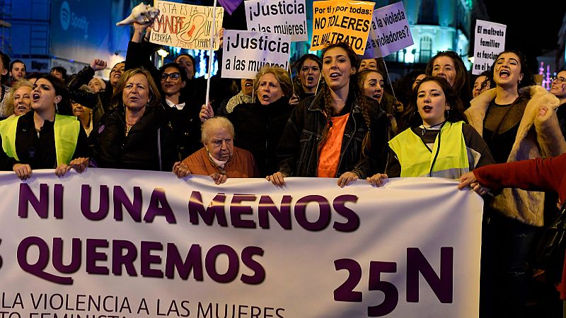 Marchas en ciudades de todo el mundo contra la violencia machista