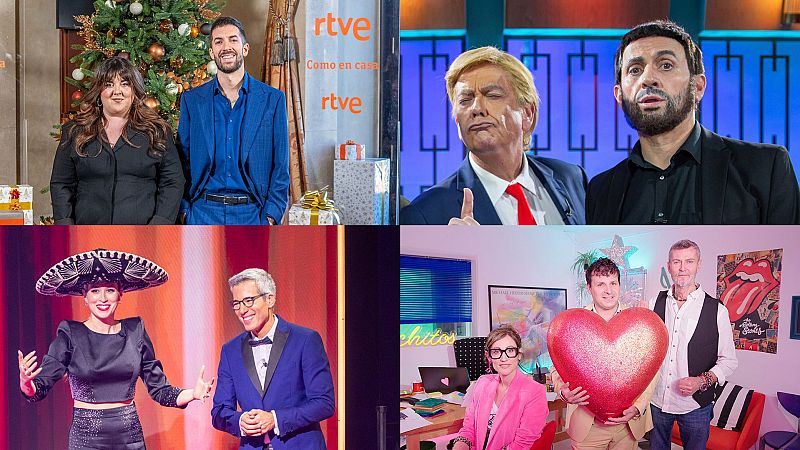 RTVE despide el año con las Campanadas de Broncano y Lalachus, Mota, Feliz 2025 o 'Cachitos'