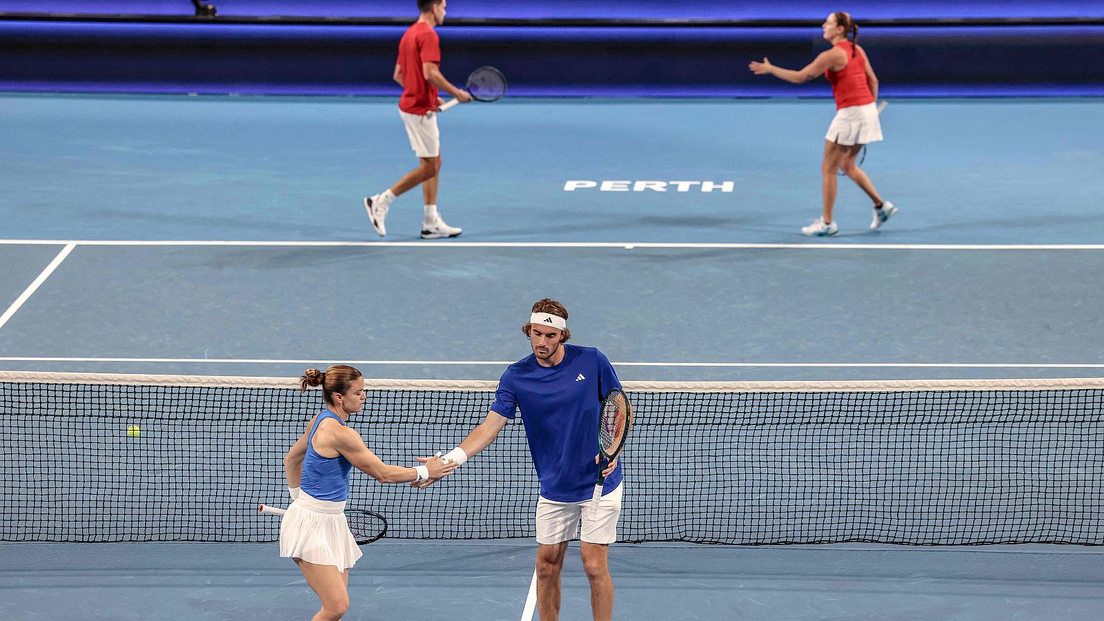 España, eliminada de la United Cup tras perder ante Grecia | Ver