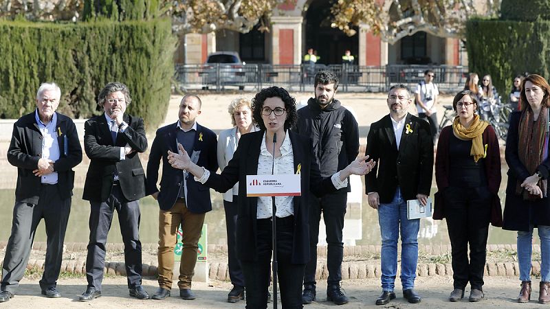ERC sugiere un gobierno de concentración de independentistas y 'comunes'