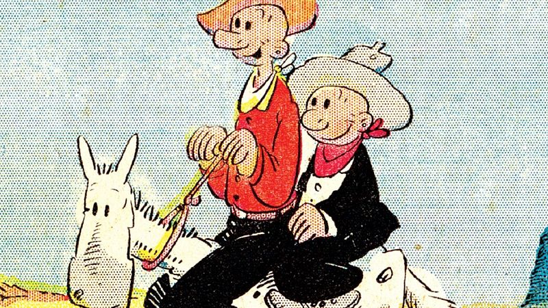 'Thimble Theatre', el cómic en el que nació Popeye, que acaba de pasar a dominio público en EE.UU.