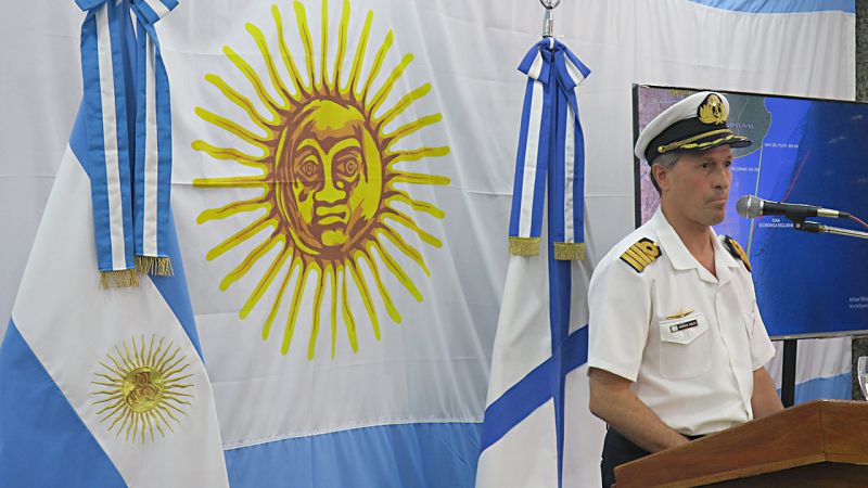 La Armada argentina admite que nunca consideró que la avería del submarino desaparecido fuera una "emergencia"