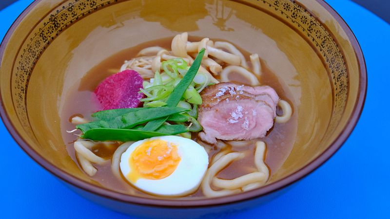 Receta de ramen de cerdo ibérico de MasterChef Junior 11