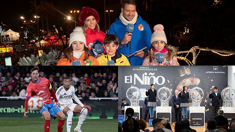 La 1 lidera las fiestas de los Reyes Magos con la Cabalgata, la Película de la Semana, la Lotería y la Copa del Rey