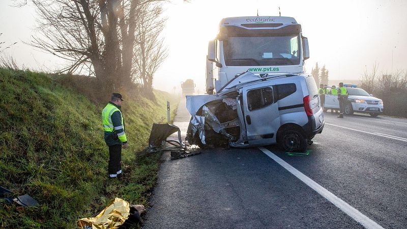 El año 2024 termina con 1.154 muertos en las carreteras