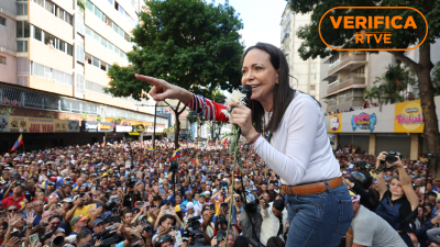 Venezuela | Los vdeos de la situacin de Corina Machado tras la protesta contra Maduro en Caracas