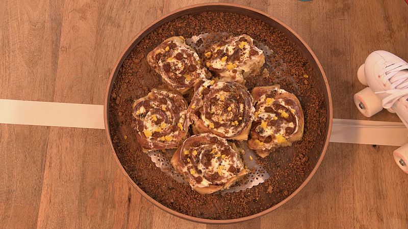 'Bake Off': Receta de Rolls de praliné, mermelada de mango y fruta de la pasión de Mario Marzo