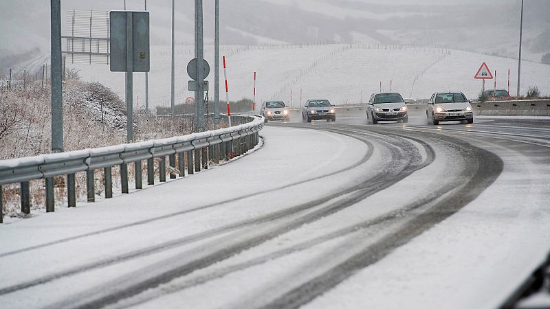 El temporal de nieve se recrudecerá este viernes con fuertes nevadas en el norte peninsular