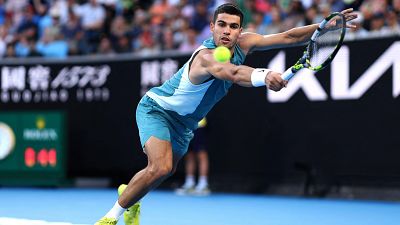 Alcaraz no da opcin a Shevchenko y debuta con victoria en el Open de Australia 2025
