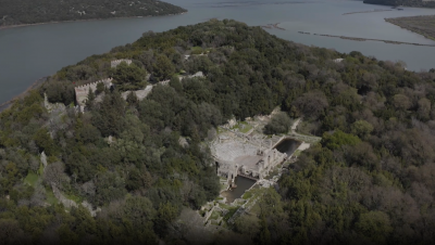 La ciutat antiga de Butrinto, amb restes arqueolgiques de tres civilitzacions.