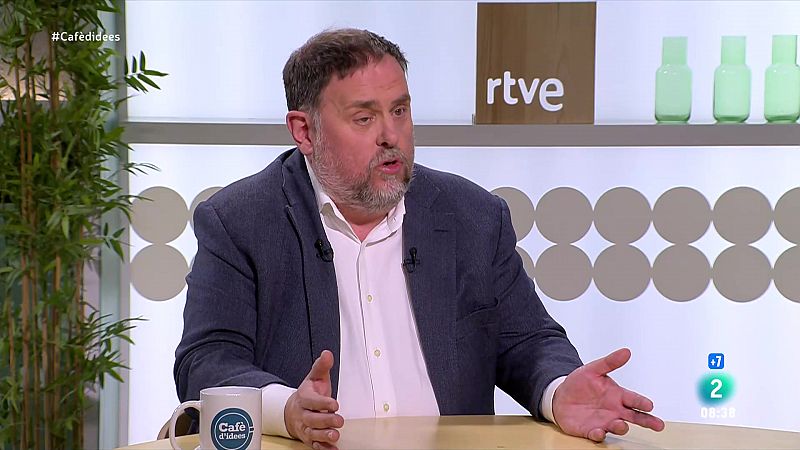 Oriol Junqueras, sobre la qüestió de confiança de Junts: "No aporta gaire"