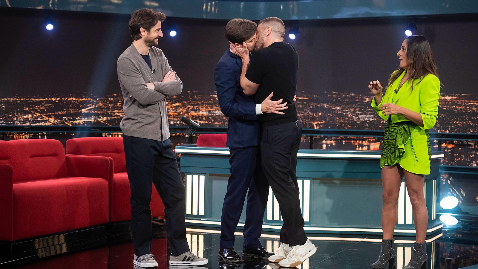 Gorka Otxoa, Raúl Tejón y Raquel Guerrero en Late Xou - VER AHORA - Late Xou con Marc Giró | Ver