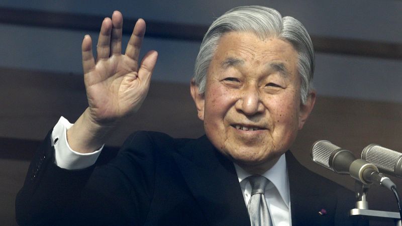 El emperador Akihito de Japón abdicará el 30 de abril de 2019