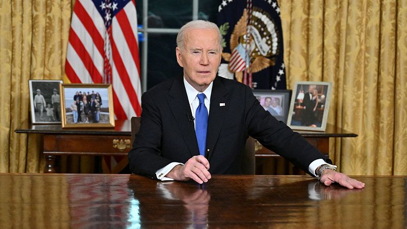 Biden advierte en su discurso de despedida de que EE.UU. se enfrenta a una "peligrosa" oligarqua de ultrarricos