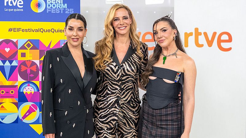 Paula Vázquez, Ruth Lorenzo e Inés Hernand presentarán el Benidorm Fest 2025