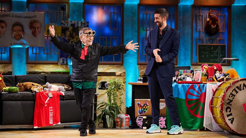 Carolina Yuste y el "mapache surrealista" Fernando Arrabal, en La Revuelta | Mira el programa completo