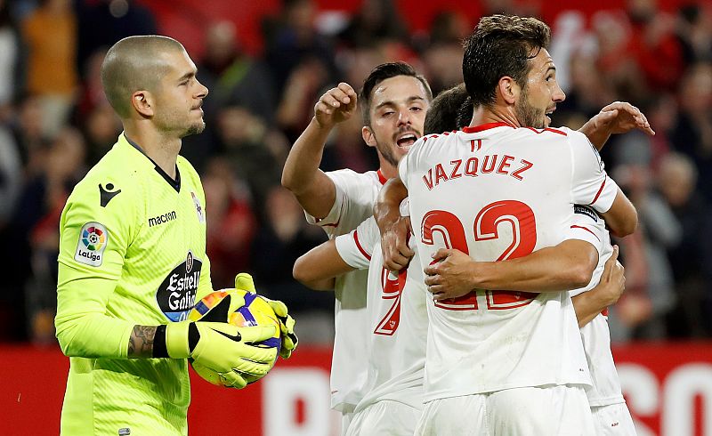 El Sevilla acaricia la Champions con otra victoria