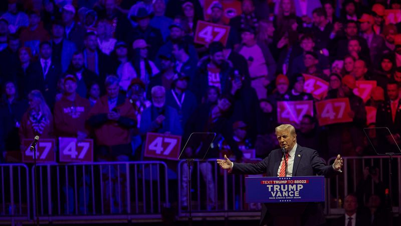 Trump se da un bao de masas el da antes de su investidura: "Vamos a recuperar nuestro pas"