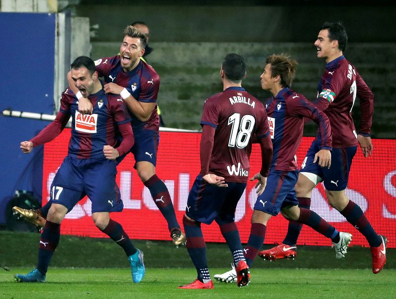 El Eibar sigue en la cresta de la ola