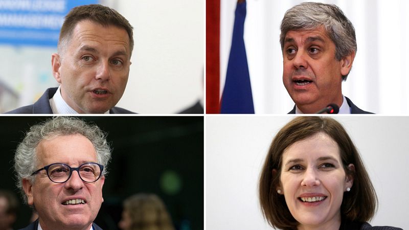 El Eurogrupo elige este lunes nuevo presidente con cuatro candidatos en liza