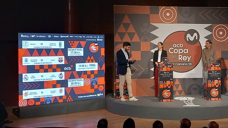 Tenerife-Bara, Real Madrid-Baxi Manresa y Unicaja-Joventut, duelos de cuartos de la Copa