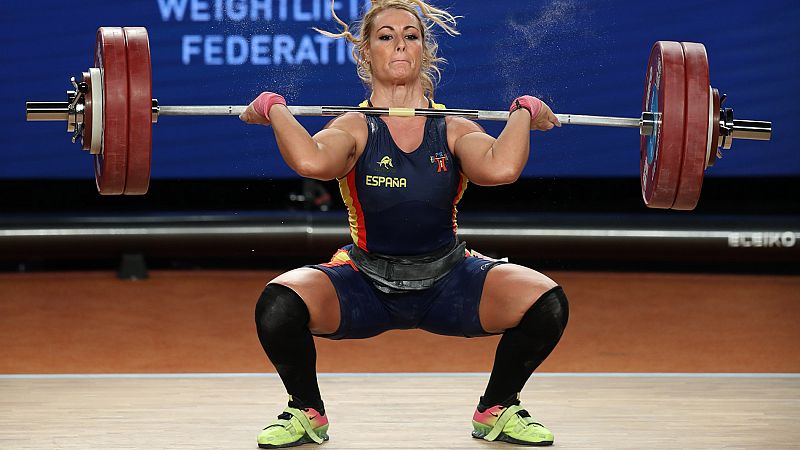 Lydia Valentín se queda con los tres oros en los 75 kilos mujeres
