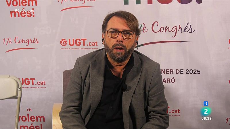 Camil Ros (UGT) critica el 'no' al decret òmnibus: "Vaig flipar"