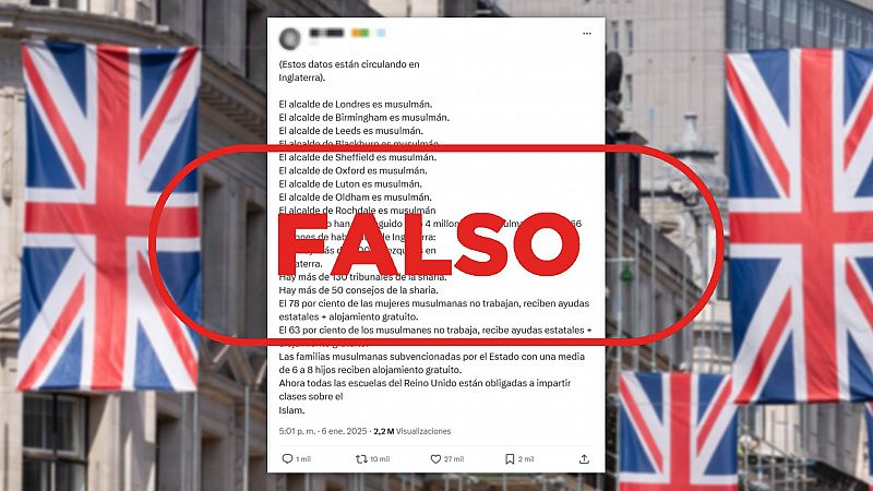 Cuidado: esta lista de alcaldes musulmanes en Reino Unido contiene datos falsos