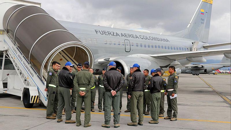 Dos aviones colombianos parten a Estados Unidos para repatriar a 110 ciudadanos deportados