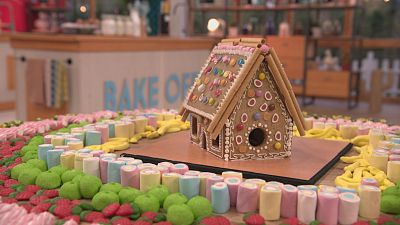 Casa de masa de speculoos en 'Bake Off'