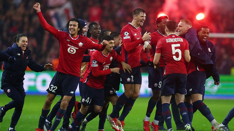 Lille - Feyenoord: celebracin