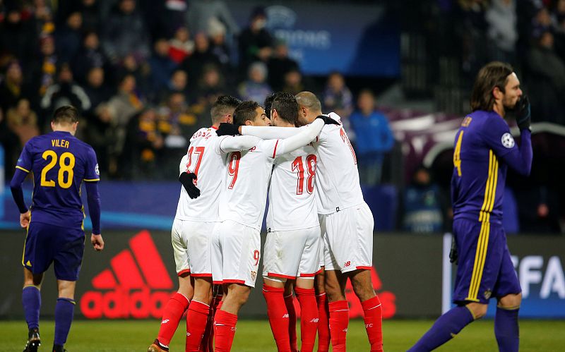 El Sevilla empata en casa del Maribor y se clasifica