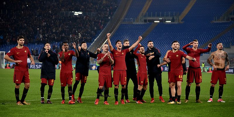 La victoria de la Roma ante el Qarabag les premia con el primer puesto