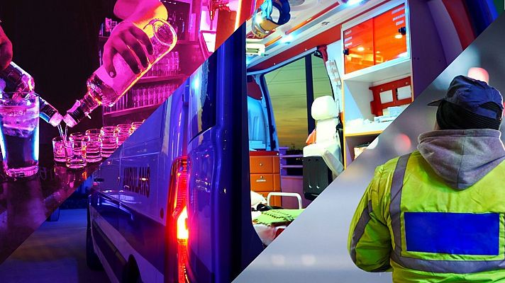 Los oficios de la noche, al ponerse al sol