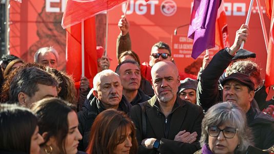 CC.OO. y UGT se manifiestan en toda Espaa contra los "intereses partidistas" que derogaron el decreto 'mnibus'