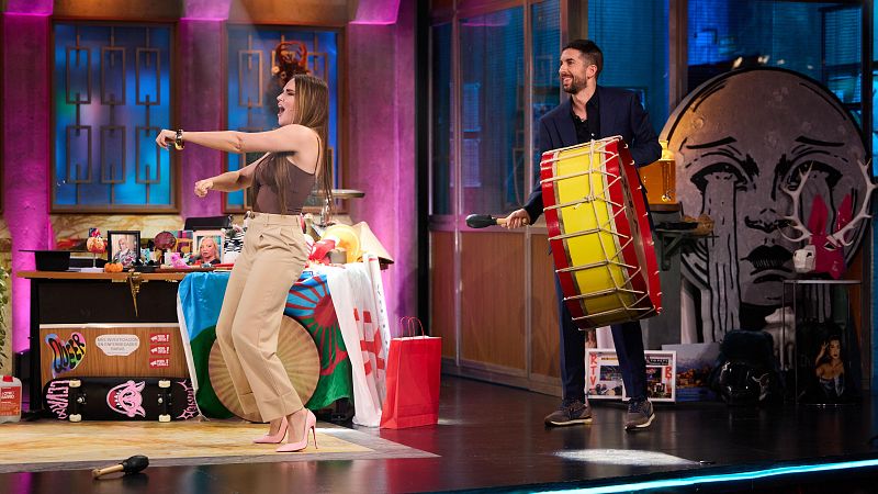 Melody lo ha prometido en La Revuelta: se lleva sí o sí el bombo de Broncano a Eurovisión