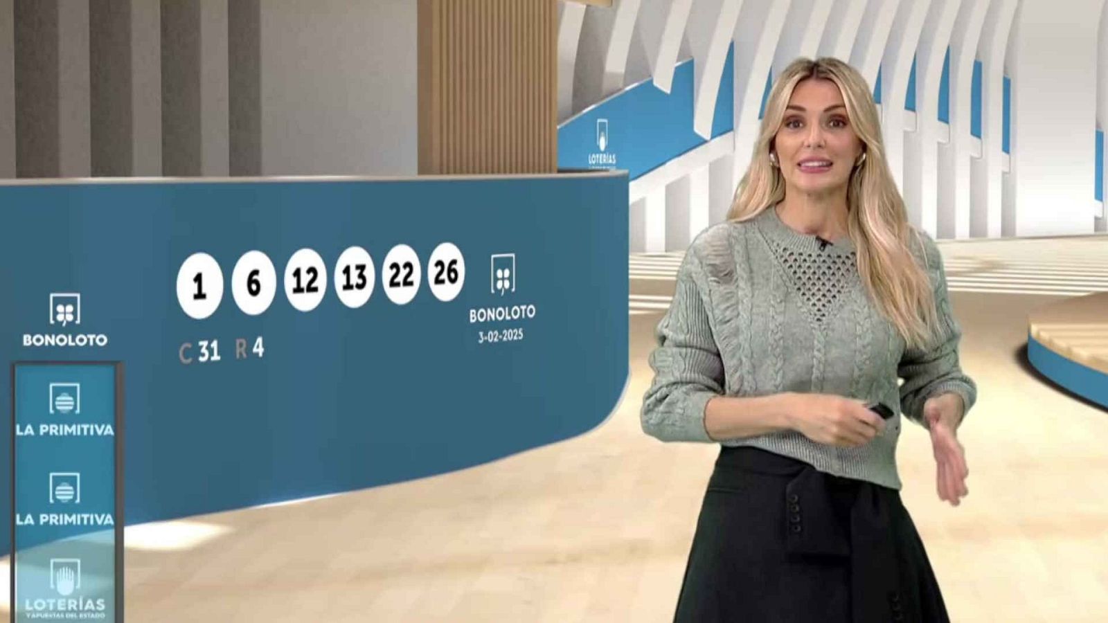 Sorteo de la Bonoloto y Primitiva del 03/02/2025 - ver ahora