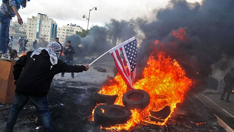 Hamás llama a lanzar "una nueva intifada" por la decisión de Trump sobre Jerusalén